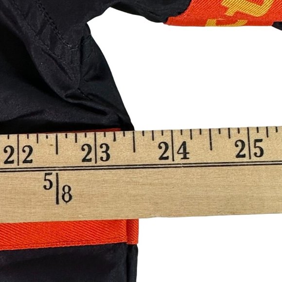 ODD FUTURE Jacket Anorak 1/4 Zip Hooded Windbreaker Mens MEDIUM Black Purple - Picture 7 of 8